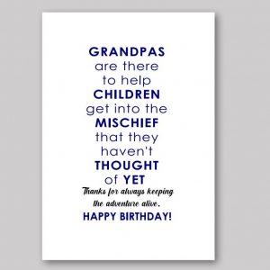 Grandpa Birthday